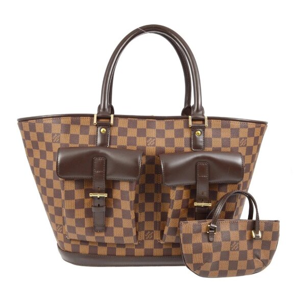 Louis Vuitton Damier Manosque GM Tote Bag N51120 FL0053 112439 - Picture 1 of 9